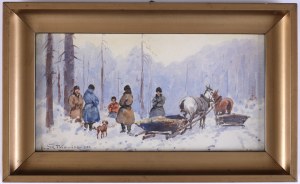 Adam Setkowicz (1876-1945), Spotkanie, 1942