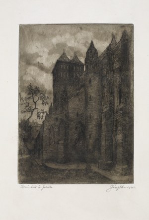 Józef Pieniążek (1888-1953), Toruń. Kościół św. Jakuba, 1924