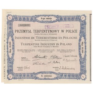 Przemysł Terpentynowy w Polsce, Em.2, 10.000 mkp