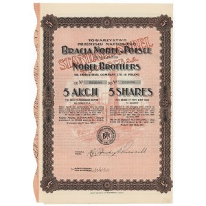 STANDARD NOBEL in Poland, 5x 50 zloty 1925