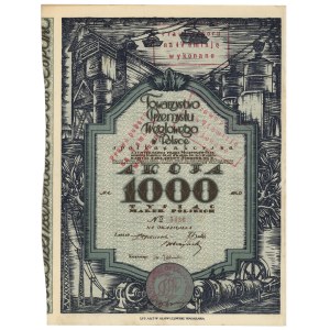 Tow. of the Coal Industry, Em.2, 1,000 mkp - bearer