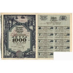 Tow. of the Coal Industry, Em.2, 1,000 mkp - bearer