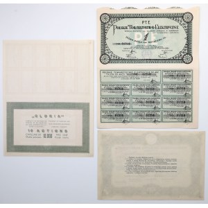 PTE, Gloria and Poznań PZK pledge letter - set (3pcs)