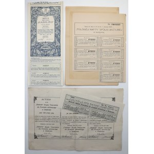 Benzin, Polnisches Öl und Chodorów - Satz (3 St.)