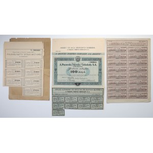 Fabryka Czekolady A. Piasecki, Polska Nafta i Zach- Małopolska Sp. Naftowa... - set (3pcs)
