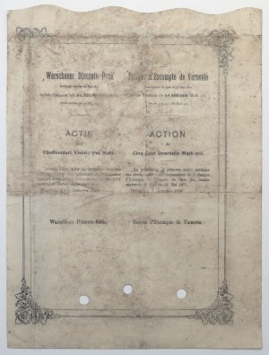 Bank Dyskontowy Warszawski, Em.6, 540 mkp 1920 - rzadka