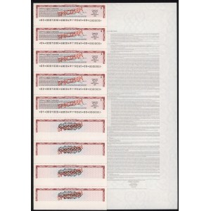Unilever Capital Corporation, SPECIMEN Bonds 1,000 Ecu 1989