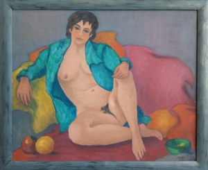 Josette Moreau-Desprès (1925-2003), Akt z owocami