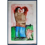 Daniel de Tramécourt (1950-2015), Bez tytułu, 1989