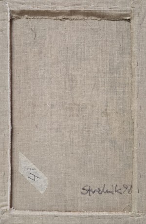 Piotr Strelnik (ur. 1956), Konewka na czerwonym tle, 1997
