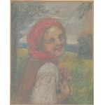 Kasper Żelechowski (1863–1942), Portrait of a Country Girl