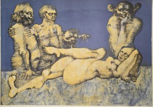 Jan Lebenstein (1930-1999), Coups de garde, 1973, 56/100
