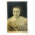 II RP - Zestaw Ośmiu Fotografii Artyści Teatru Polskiego: Zygmunt Mossoczy, Honorata Sochówna, Jan Kiepura, Hanna (Halina) Runowiecka, Hanna Wilamowska, Aleksander (?) Michałowski, Arnold (?) Palewicz, Antoni (?) Barcikowski i Inni; Fotograf Władysław Toc