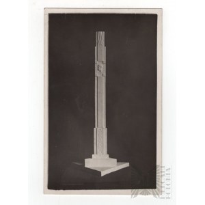 II RP - Foto del progetto del monumento a Stanisław Witkiewicz (padre)
