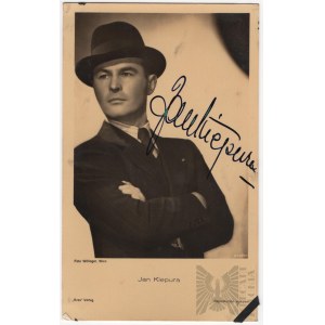 Lata 30. XX w., Niemcy - Pocztówka Kolekcjonerska z Autografem, Jan Kiepura (1902-1966)