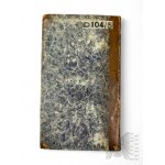 1825 r. - Livre de Nikolai Karamzin, Historya Państwa Rossyiskiego, T. V, traduit par Grzegorz Buczyński, imprimé à Zawadzki et Węcki, Varsovie. Grzegorz Buczyński, imprimé à Zawadzki et Węcki, Varsovie.