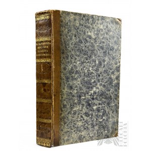 1824 r. - Książka Nikołaj Karamzin, “Historya Państwa Rossyiskiego”, T. I, tłum. Grzegorz Buczyński, Druk u Zawadzkiego i Węckiego, Warszawa