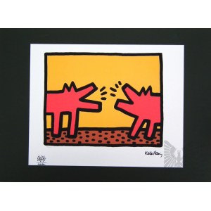 Keith HARING (1958-1990), Chiens aboyeurs