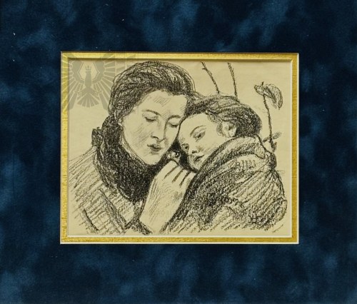 Wlastimil HOFMAN (1881-1979), Matka z dzieckiem, 1928