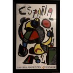 Joan MIRO (1893-1983), Espana - Copa del mundo de futbol,1982