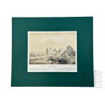 Napoleon ORDA (1807-1883), - Grafika Karta z Albumu Widoków Księstwa Poznańskiego i Prus Zachodnich: Wenecja nad Jeziorami (Jezioro Jelonek)