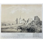 Napoleon ORDA (1807-1883), - Grafika Karta z Albumu Widoków Księstwa Poznańskiego i Prus Zachodnich: Wenecja nad Jeziorami (Jezioro Jelonek)