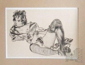 Egon SCHIELE (1890-1918), Provokatér, (1918) 1978