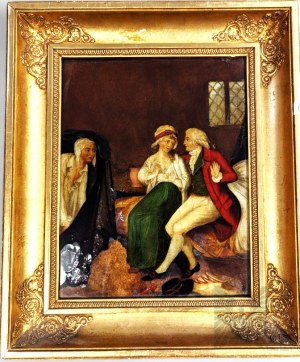 Neznámý autor, 19. století Námluvy