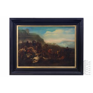 Nieznany Artysta, XVII w. - Scena Batalistyczna, Szkoła Zachodnioeuropejska