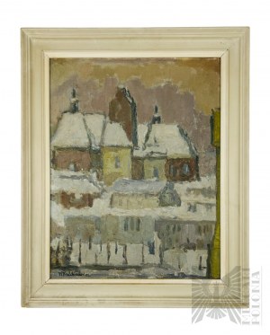 Władysław KRÓLIKIEWICZ (1898-1976), - “Pejzaż Staromiejski”, 1963 r.