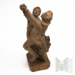 Antoni Kurzawa (1842-1898), Cycle Polish Dance Terracotta Figure