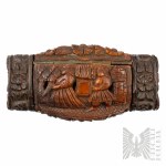 19th Century - Tagua Walnut Snuffer