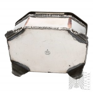 Fraget Warsaw, 1851-1859 - Plated Sugar Box with Castle