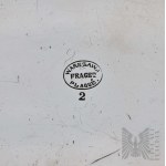 Fraget Warszawa, 1851-1859 - Platerowana Cukiernica Skrzynkowa z Zamkiem