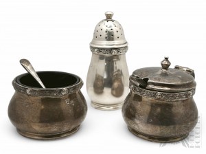 1930s - Set of British Silverware - Birmingham - Adie Brothers