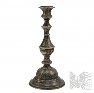 19th/20th Century - Austria-Hungary Silver (0.800) Candlestick - Vienna