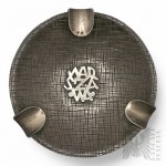 20th Century - ORNO - Silver Ashtray "Warsaw".