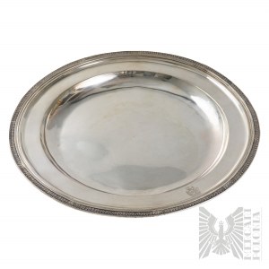 Karol Filip Malcz, 1827-1851, Warsaw, Silver (0.750) Plate Coat of Arms of Jastrzebiec