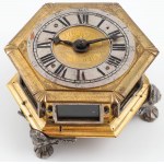KAFL CLOCK, Poland, Toruń, Johan Christian Logan, ca. 1760