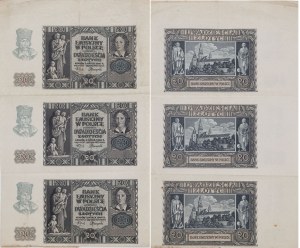 TŘI BANKOVKY, 20 zlotých, 1940