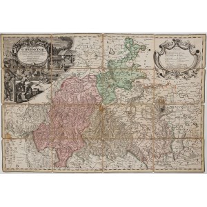 KSIĘSTWO ŚWIDNICKIE, Spadkobiercy Homanna, Norymberga, 1736