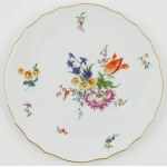 CAKE TALER, Saxony, Meissen, 19th / 20th century.