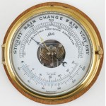 OCEAN BAROMETER, Schatz, 20th century.