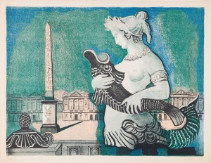 Alicja HALICKA, PLACE DE LA CONCORDE, 1955