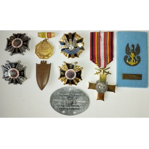 MEDALE, ODZNACZENIA I ODZNAKI, 98 szt