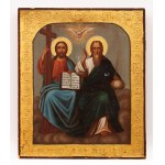 IKON, HOLY TRINITY, Russia, 19th / 20th century.
