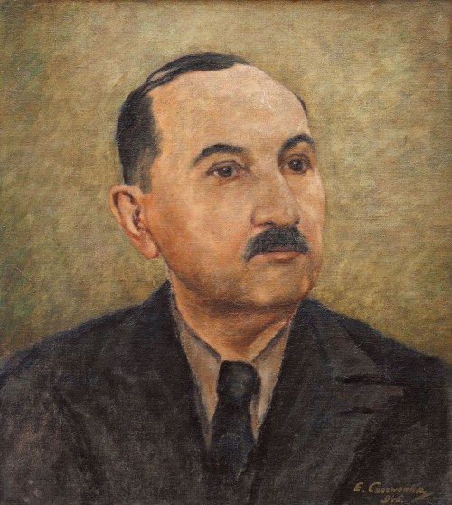 Erwin CZERWENKA, PORTRET MĘSKI, 1946