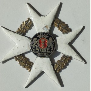 KRZYŻ RYCERSKI, nagroda gdańskiego Bractwa Kurkowego, 1914