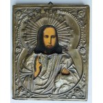 IKON, CHRISTUS PANTOKRATOR, Russia, 19th / 20th century.