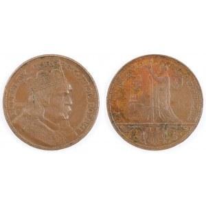 MEDAL MINTED FOR THE 900TH ANNIVERSARY OF THE CORONATION OF BOLESŁAW CHROBRY, 1924